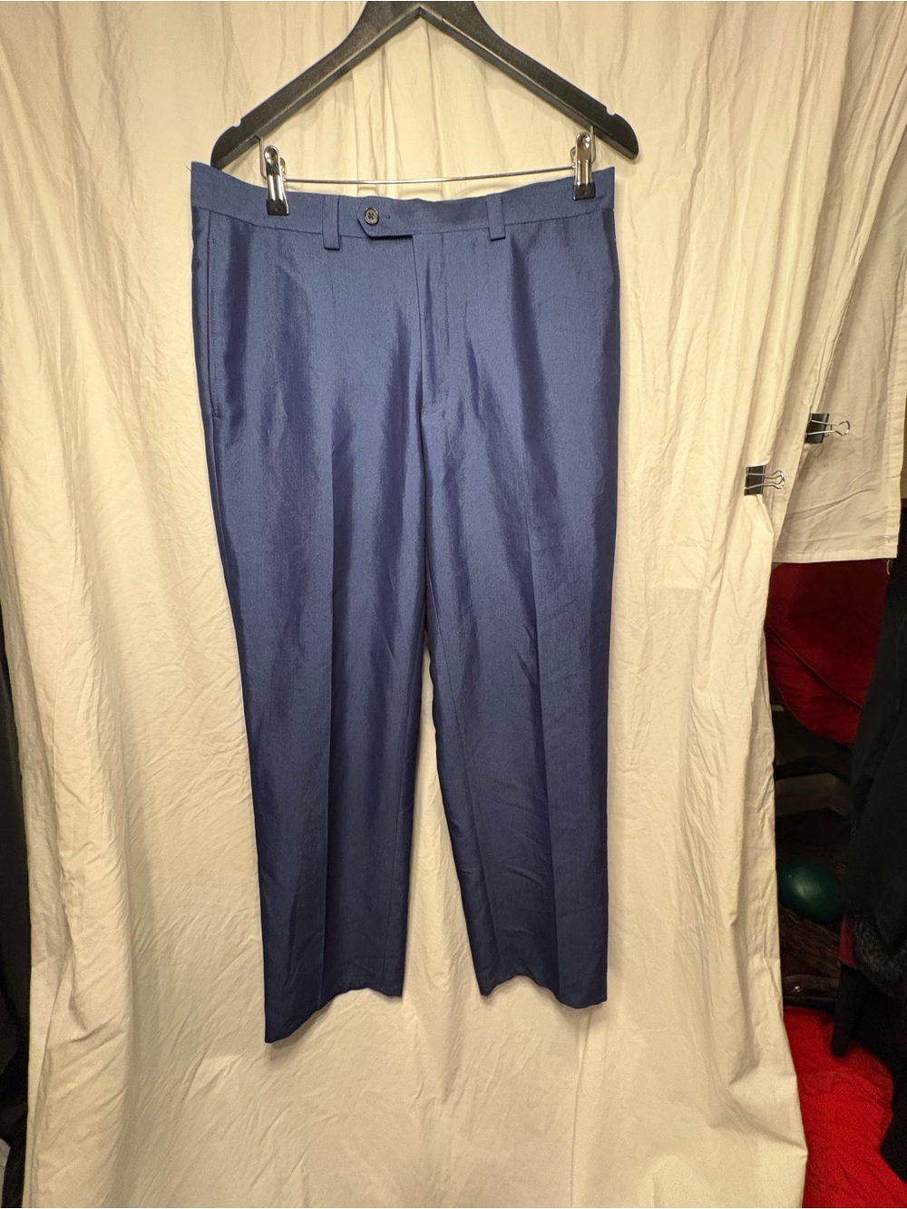 Lauren Ralph Lauren Men's Blue Dress Pants